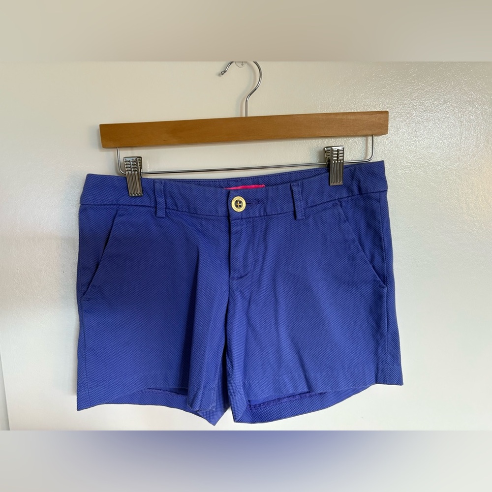 Lilly Pulitzer, Callahan Stretch Short, in Aurora Purple, Size 0